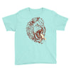 banana eating lion Youth Tee