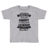 Super Cool Nanny Of A Freaking Awesome Grandson Toddler T-shirt