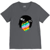 lovely face V-Neck Tee
