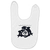 big shark little fish Baby Bibs