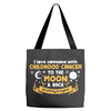 I Love Someone with Childhood Cancer to the Moon and Back to Infinity Tote Bags