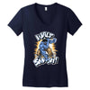 walt smash! Women's V-Neck T-Shirt