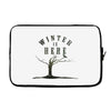Winter (f77) Laptop sleeve