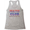 math club hippie hipster Racerback Tank