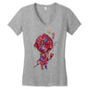 upset stomach Women's V-Neck T-Shirt