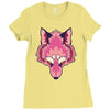 pink foxy Ladies Fitted T-Shirt