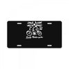 rusty motorcycles License Plate