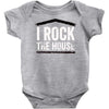 i rock the house Baby Onesie