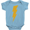 lightning bolt camera flash Baby Onesie