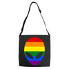 alien lgbt Adjustable Strap Totes