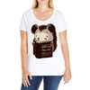 don't hurt the ones you love Ladies Curvy T-Shirt