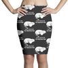 moomin inspired Pencil Skirts