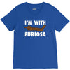 i'm with furiosa V-Neck Tee