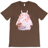totoro with asian landscape T-Shirt