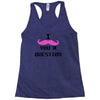 i mustache you a question pink mustache Racerback Tank