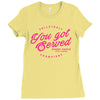 volleyball you got served grand haven high school champions Ladies Fitted T-Shirt