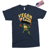 vegan pizza power Exclusive T-shirt