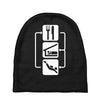 v2 eat sleep scuba dive Baby Beanies