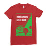 Make Sundays Great Again Shirt Ladies Fitted T-Shirt