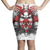 samurai mask of doom Pencil Skirts