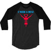 i need a hug 3/4 Sleeve Shirt