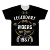legendary riders are born in 1957 All Over Men's T-shirt