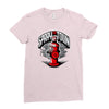 spray the towwn Ladies Fitted T-Shirt