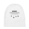 merry christmas and happy new year Baby Beanies