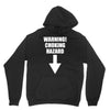 warning choking hazard printed Unisex Hoodie
