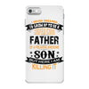 Super Cool Father Of A Freaking Awesome Son iPhone 7 Case