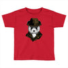 panda rorschach Toddler T-shirt