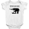 elephants never forget and they never forgive t shirt funny mens tee n Baby Onesie