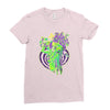scared straight Ladies Fitted T-Shirt
