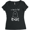 boos Women's Triblend Scoop T-shirt