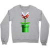 nintendo mario brothers piranha plant Crewneck Sweatshirt