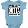straight outta paradise palms Baby Bodysuit