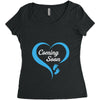 Coming Soon Baby Boy Women's Triblend Scoop T-shirt