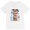 crazy totem V-Neck Tee
