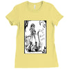 crazy girl Ladies Fitted T-Shirt