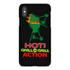 hot grill on grill action iPhoneX Case