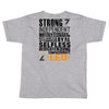 Strong Independent Motivated Leo Toddler T-shirt