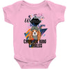 who loves cavalier king charles Baby Bodysuit