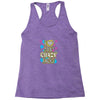 love my crazy dog Racerback Tank