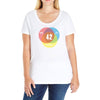 Venn Diagram Ladies Curvy T-Shirt