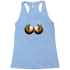 christmas pudding boobs funny Racerback Tank