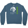 albert einstein theory of 7% proof geeky science cider scrumpy drinkin Crewneck Sweatshirt