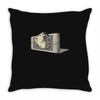 a wild pokeghost appears Throw Pillow