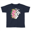 Heart And Flowers Toddler T-shirt