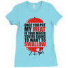 once you put my meat in your mouth t shirt tee funny grilling cook che Ladies Fitted T-Shirt