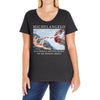 Michelangelo Creation of Adam Ladies Curvy T-Shirt